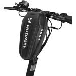 Wozinsky waterproof scooter handlebar bag 2l handlebar bag black - (WSB3BK)