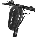 Wozinsky waterproof scooter handlebar bag 3l handlebar bag black - (WSB4BK)