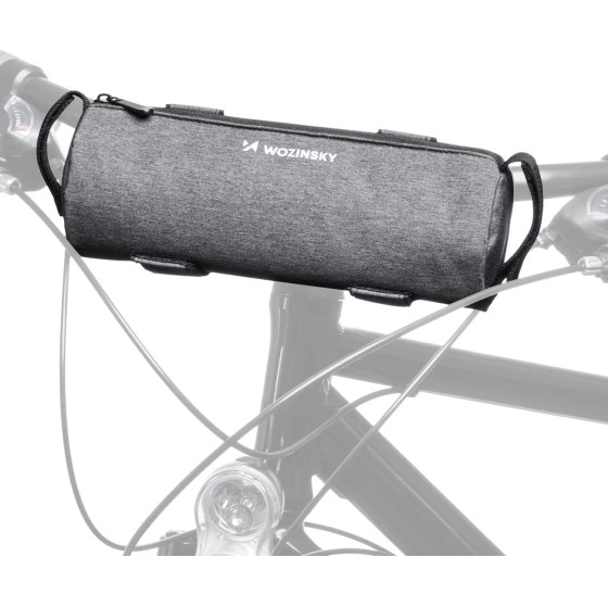 Wozinsky WBB37GRB bicycle bag with thermal insulation - gray - (WBB37GR)