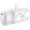 Wozinsky WF16-YLS 5000mAh 15W Lightning Mini Power Bank with Built-in USB-C Cable and Apple Watch Charger - White - (WF16-YLS_WHI)