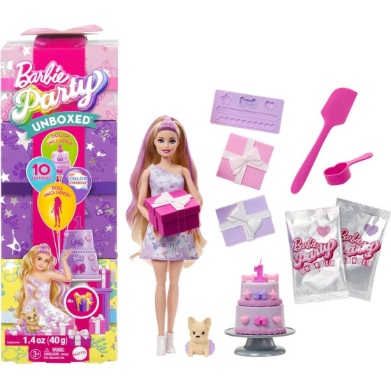 Mattel Barbie Party Unboxed Reveal: ������ (JFG70)