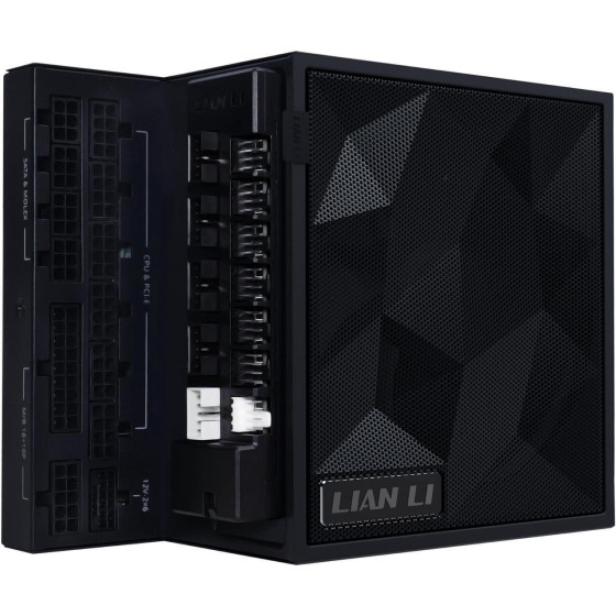 Lian Li Edge 1000W Black 80+ Gold (With Usb HUB), Fully Modular Atx Psu - (G9P.EG1000G.BH00.EU)
