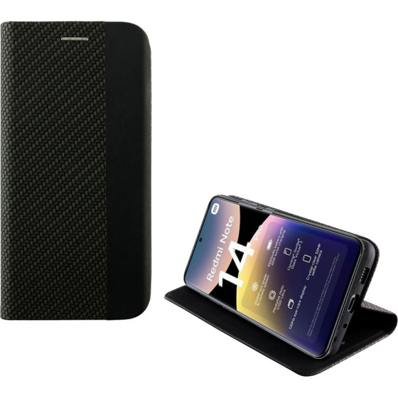 Idol 1991 ���� Xiaomi Redmi Note 14 Pro 4G 6.67'' Elite ANTI-Rfid Book Stand BLACK - (5205308382475)