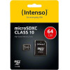 Intenso Microsdxc Card 64GB Class 10 - (3413490)
