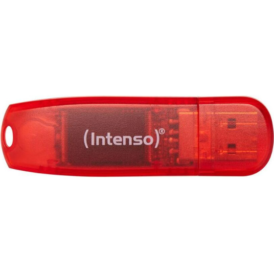 Intenso Usb 2.0 Stick 128GB Rainbow Line Rot - (3502491)