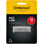 Intenso Usb 2.0 Stick 16GB Alu Line Silver - (3521472)