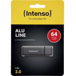 Intenso Usb 2.0 Stick 64GB Alu Line Anthracite - (3521491)