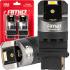 AMiO �������� P27W 12/24V 6.000K 2SMd Led Full CAN-Bus ����� Pro Series - 2 ���. - (03597)
