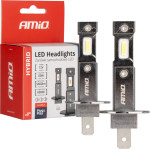 AMiO ������ Led H1 12V 60W 6.000K 5.600lm +400% CAN-Bus Hybrid Series - 2 ���. - (04112)
