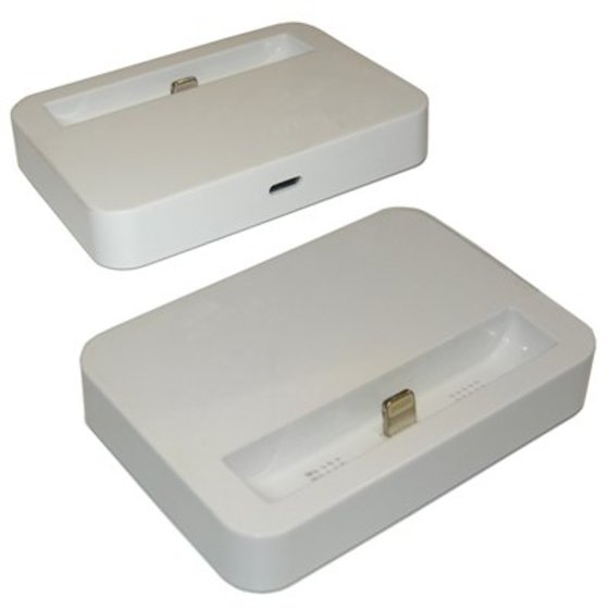 DOCKING STATION IPHONE SE/5/5C/5S WHITE VOLTE-TEL