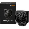 Bequiet Cpu Air Cooler Pure Rock 3 Black 190W TDP, Intel Socket Lga 1851/1700/1200/1150/1151/1155, Amd AM4/AM5, 120MM Pwm FAN, 3YW. - (BK039)