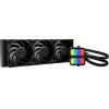 Bequiet Cpu Hydro Cooler Silent Loop 360MM Intel Socket Lga 1851/1700/1200/2066/1150/1151/1155, Amd AM5/AM4, Square Argb Illuminating Cooling BLOCK, 3x120MM Fan Silent Wings 4 PWM, BLACK, 3YW. - (BW025)