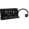 Bequiet Cpu Hydro Cooler Silent Loop 420MM Intel Socket Lga 1851/1700/1200/2066/1150/1151/1155, Amd AM5/AM4, Square Argb Illuminating Cooling BLOCK, 3x140MM Fan Silent Wings 4 PWM, BLACK, 3YW. - (BW026)