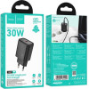 Hoco Travel Charger N62 Pd 30W 3A Black - (HCTCN62B)