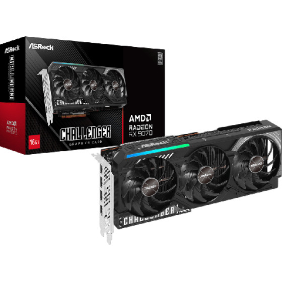Asrock Amd Radeon(TM) Rx 9070 Challenger 16GB - (90-GA5NZZ-00UANF)