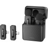 BOYA Mobile Wireless Mic For Android Iphone (USB-C & Lightning) 2 Person Vlog w Charging - (BY-V3 Combo)