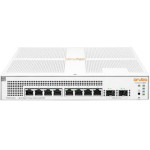 Hewlett Packard Enterprise Aruba Instant On 1930 Managed L2+ Gigabit Ethernet (10/100/1000) White 1U Power over Ethernet (PoE) - (JL681A)