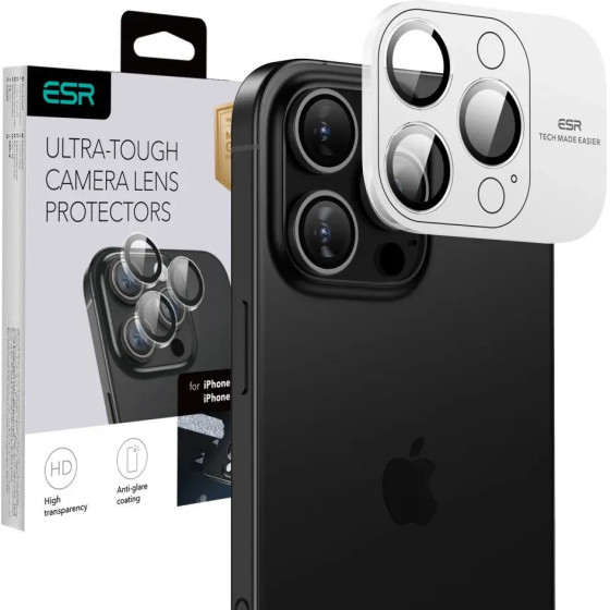ESR Armorite Tempered Glass for iPhone 16 Pro / 16 Pro Max Camera - (25568-0)
