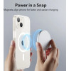 ESR Classic Hybrid Halolock Case with MagSafe for iPhone 13 / iPhone 14 - Clear - (21469-0)
