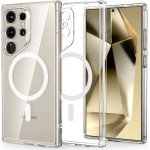ESR Classic Hybrid Halolock Case with MagSafe for Samsung Galaxy S24 Ultra - Clear - (24523-0)