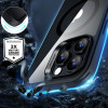 ESR Classic Hybrid Halolock MagSafe Case + Tempered Glass for iPhone 16 Pro Max - Clear with Black Frame - (25545-0)