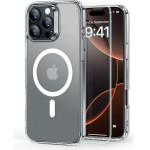 ESR Classic Hybrid Halolock MagSafe Case + Tempered Glass for iPhone 16 Pro Max - Semi-Transparent - (25546-0)