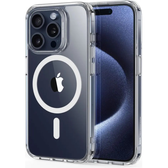 ESR Classic Hybrid Halolock MagSafe Case for iPhone 15 Pro Max - Clear - (23492-0)