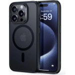 ESR Classic Hybrid Halolock MagSafe Case for iPhone 15 Pro Max - Matte Black - (23494-0)