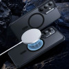 ESR Classic Hybrid Halolock MagSafe Case for Samsung Galaxy S25+ - Translucent Black - (27100-0)