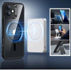 ESR Classic Hybrid Halolock MagSafe Case Set + Tempered Glass for iPhone 16 Plus - Clear with Black Frame - (25538-0)