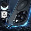 ESR Classic Hybrid Halolock MagSafe Case Set + Tempered Glass for iPhone 16 Pro Max - Semi-Transparent with Black Frame - (25544-0)