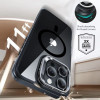 ESR Classic Hybrid Kickstand Halolock MagSafe Case with Stand + Tempered Glass for iPhone 16 Pro Max - Clear with Black Frame - (25556-0)
