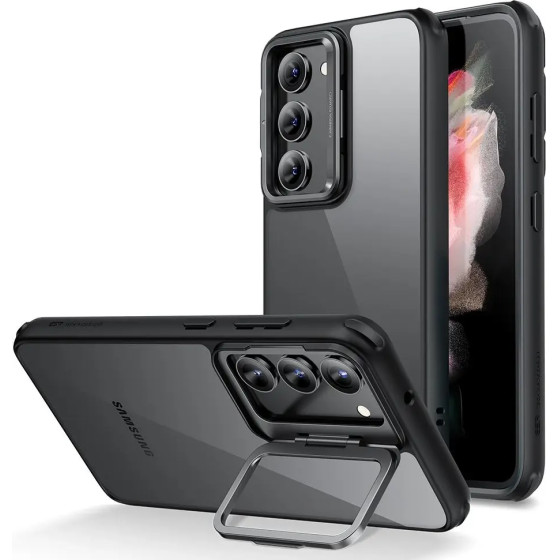 ESR Classic Kickstand Case for Samsung Galaxy S23+ - Clear Black - (22342-0)