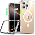 ESR Classic Pro Set Halolock MagSafe Case for iPhone 16 Pro Max - Clear - (27088-0)