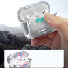 ESR Cyber Flicklock Halolock MagSafe Case for Airpods Pro 1/2 - Silver - (25427-0)