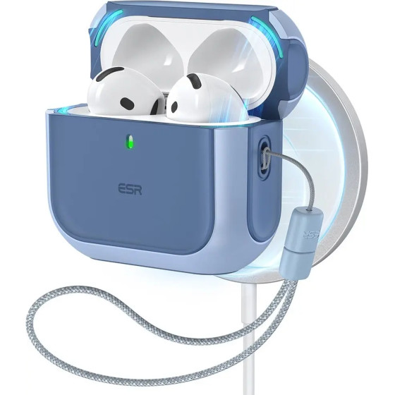 ESR Orbit Halolock MagSafe case for Apple AirPods 4 - blue - (26395-0)