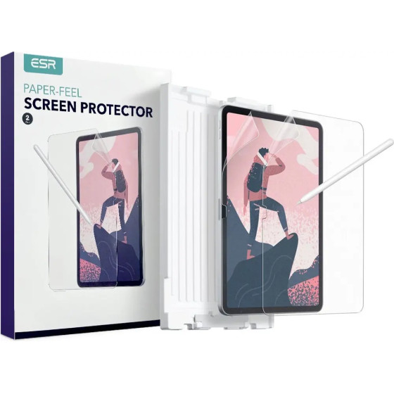 ESR PROTECTIVE FILM PAPER FEEL 2-PACK IPAD 10.9 2022 MATTE CLEAR - (22324-0)
