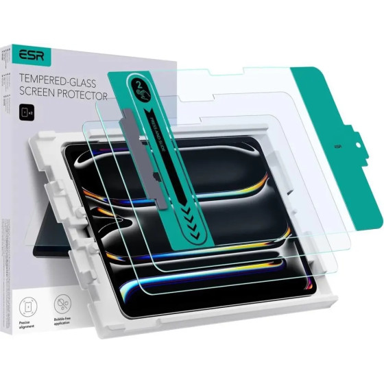 ESR Tempered Glass for iPad Pro 11'' 2024 - 2 pcs. - (25124-0)