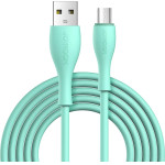 Joyroom Bowling Data Cable S-2030M8 USB-A / Micro Usb 3A 2m - Green - (S-2030M8_micro)