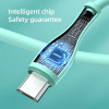 Joyroom Bowling Data Cable S-2030M8 USB-A / Micro Usb 3A 2m - Green - (S-2030M8_micro)