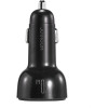 Joyroom Car Charger 70W With 3 ports: USB, 2 x Usb C Black (JR-CL26) - (Joyroom CL26 70W 3 Port (2PD+1USB) Car Charger Black)