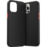Joyroom Color Series Case For Iphone 12 Pro Max Black (JR-BP800) - (Joyroom JR-BP800 Color Series Protective Shell iP12 Pro Max-6.7 Inches black)