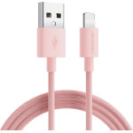 Joyroom Colorful Data Cable USB-A / Lightning 2.4A 2m - Pink - (S-2030M13)