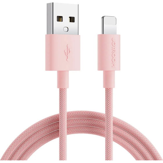 Joyroom Colorful Data Cable USB-A / Lightning 2.4A 2m - Pink - (S-2030M13)