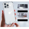Joyroom Defender Series Case Cover For Iphone 14 Armored Hook Cover Stand Clear - (JR-14H1)