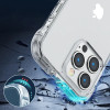 Joyroom Defender Series Case Cover For Iphone 14 Plus Armored Hook Cover Stand Clear - (JR-14H3)
