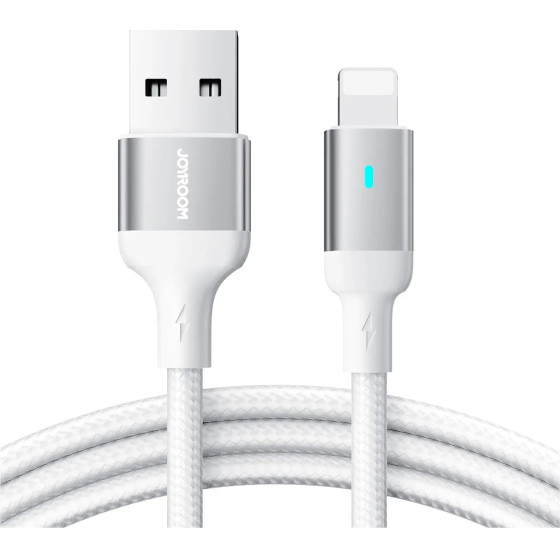 Joyroom Extraordinary Series A10 USB-A / Lightning 2.4A Cable 1.2 m - White - (S-UL012A10W)