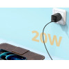 Joyroom Fast Wall Charger Usb Type C 20W Power Delivery Quick Charge 3.0 Afc Black (L-P202) - (Joyroom L-P202 Travel Series 20W Mini Fast Charger Eu Black)