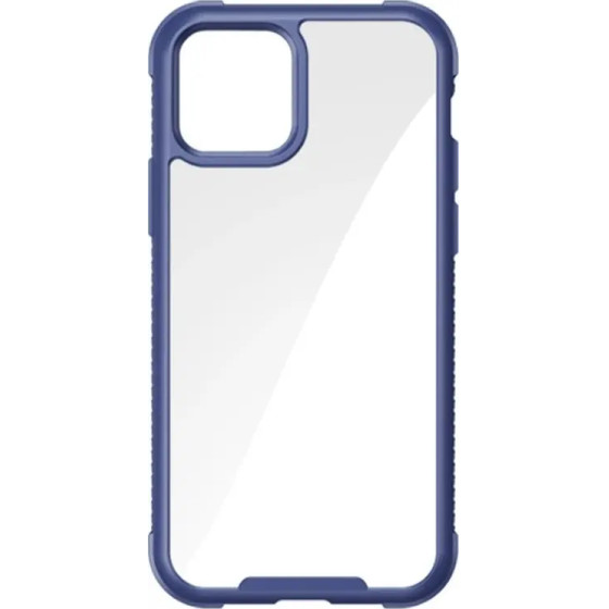Joyroom Frigate Series Durable Hard Case For Iphone 12 Pro Max Blue (JR-BP772) - (Joyroom JR-BP772 Frigate Series Protective Shell iP12 Pro Max-6.7iNches blue)