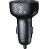 Joyroom JR-CCD04 30W 2x USB-C USB-A Car Charger With Display - Black - (Joyroom JR-CCD04 30W 2A1C Digital Display Car Charger)